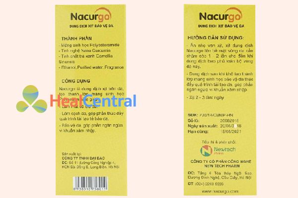 Kem trị mụn ẩn Nacurgo