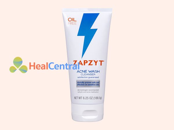 Hình ảnh tuýp sữa rửa mặt zapzyt acne wash