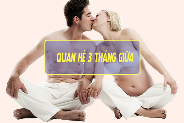 Nên Quan hệ vào 3 tháng giữa thai kỳ 