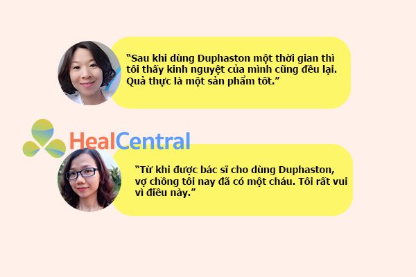 Review của khách hàng về Duphaston