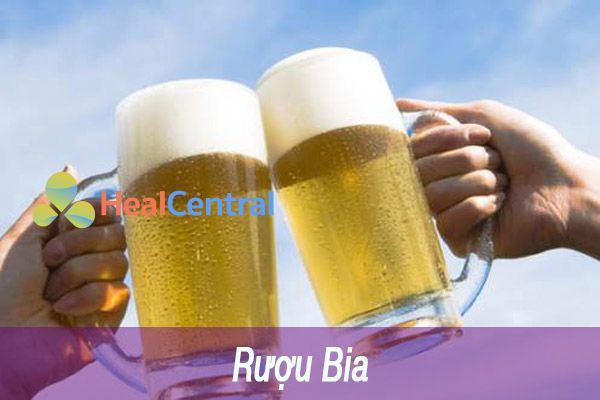 Uống nhiều rượu bia gây tăng huyết áp