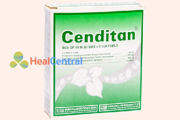 Sản phẩm hỗ trợ điều trị trĩ Cenditan