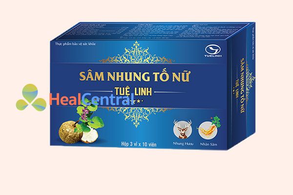 Sản phẩm Sâm Nhung Tố Nữ Tuệ Linh