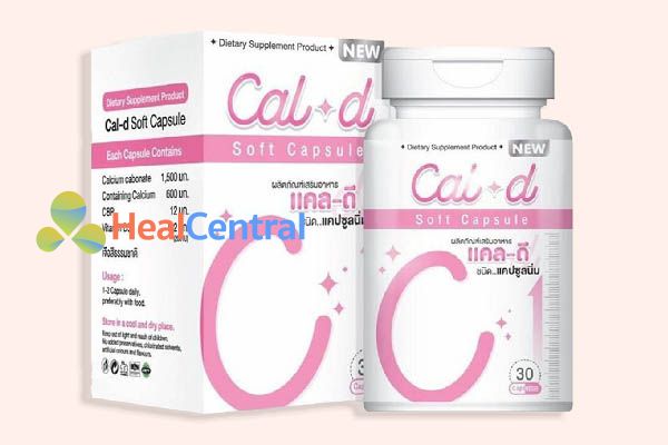 Thuốc Cal D Soft Capsule