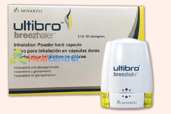 Thuốc Ultibro Breezhaler có dụng cụ dùng thuốc đi kèm