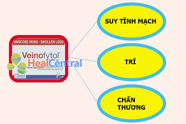 Thuốc Veinofytol được chỉ định trong một số trường hợp