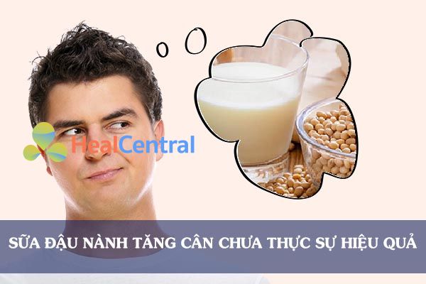 Uống sữa đậu nành có tăng cân không?