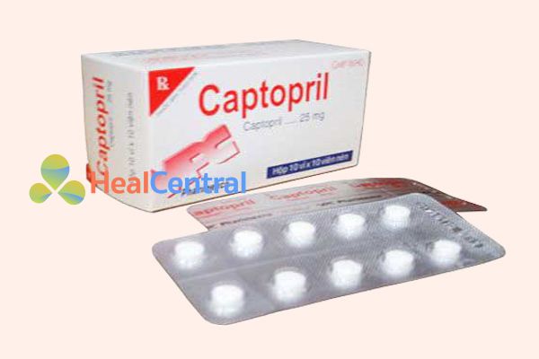 Captopril đặt dưới lưỡi