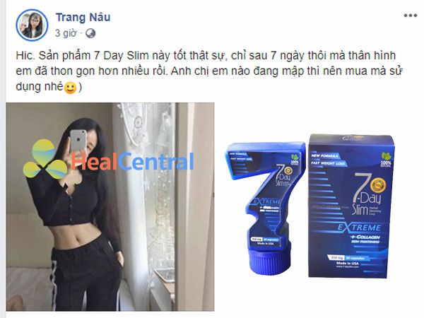 Review của người dùng về 7 Day Slim