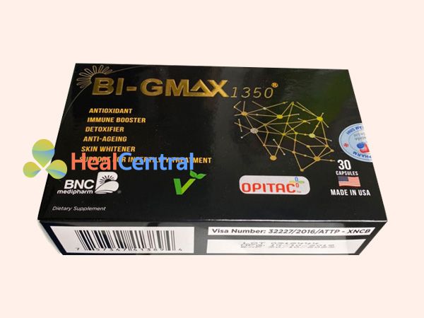 Bi - Gmax bào chế ở dạng viên nang