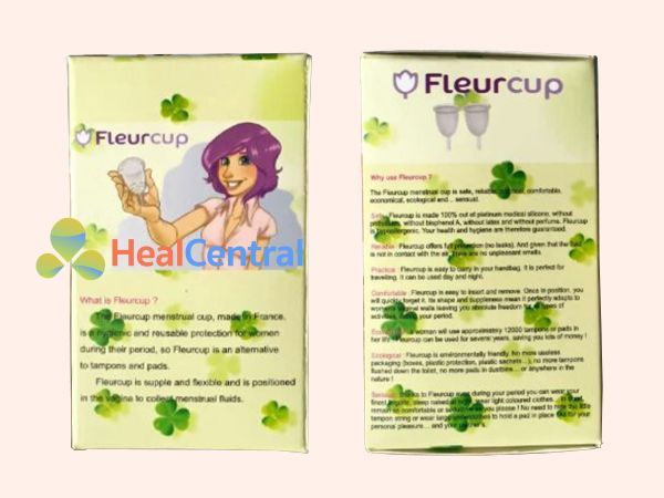 Hình ảnh bao bìa của Cốc nguyệt san Fleurcup