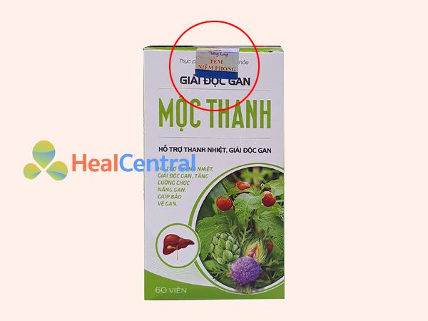 Phân biệt Giải độc gan Mộc Thanh thật - giả