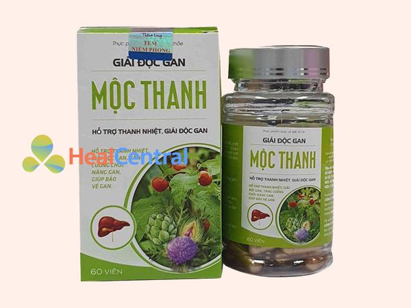 Hình ảnh hộp Giải độc gan Mộc Thanh 