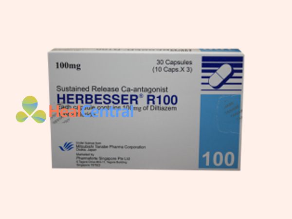 Thuốc Herbesser - điều trị đau thắt ngực
