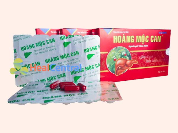 Hoàng Mộc Can sản xuất bởi Công ty Dược vật tư y tế Hải Dương