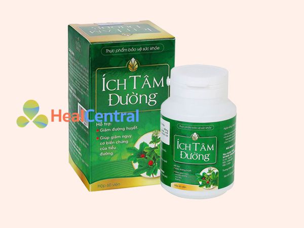 Ích Tâm Đường - hỗ trợ cho bệnh nhân tiểu đường