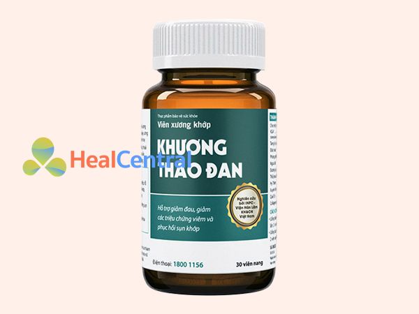 Hình ảnh lọ sản phẩm Khương Thảo Đan