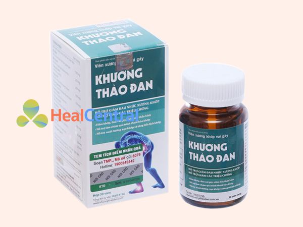 Hình ảnh hộp sản phẩm Khương Thảo Đan