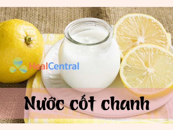 Cách làm hồng vùng kín bằng nước cốt chanh