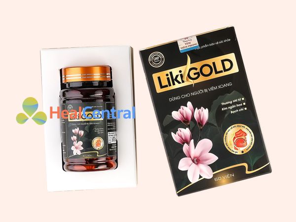 Viên uống Liki Gold - hỗ trợ cho bệnh nhân viêm xoang