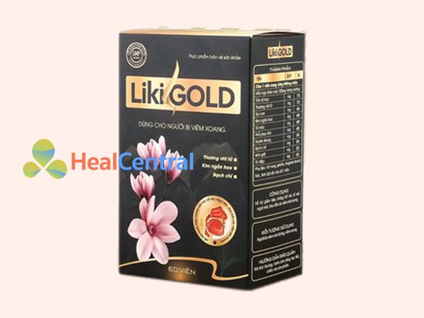 Hình ảnh hộp viên uống Liki Gold