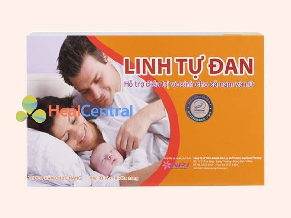 Linh Tự Đan hộp màu vàng