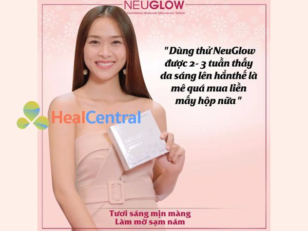 Review viên sủi trắng da Neuglow C từ người dùng 