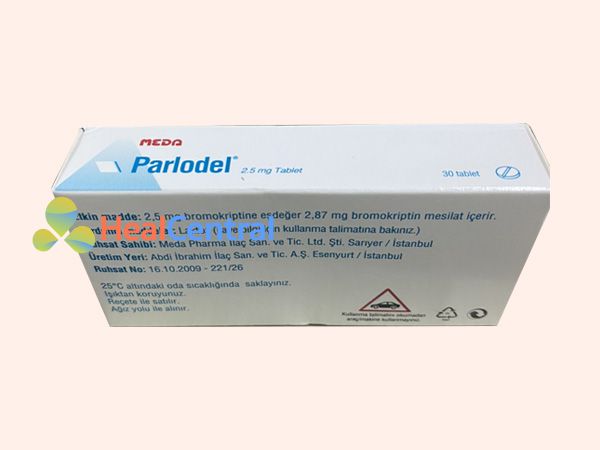 Thuốc Parlodel - ức chế bài tiết Prolactin