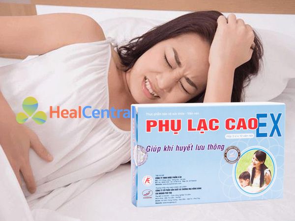 Phụ Lạc Cao EX - giảm khó chịu vào ngày đèn đỏ