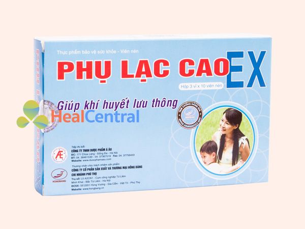 Phụ Lạc Cao EX - điều hòa chu kỳ kinh nguyệt