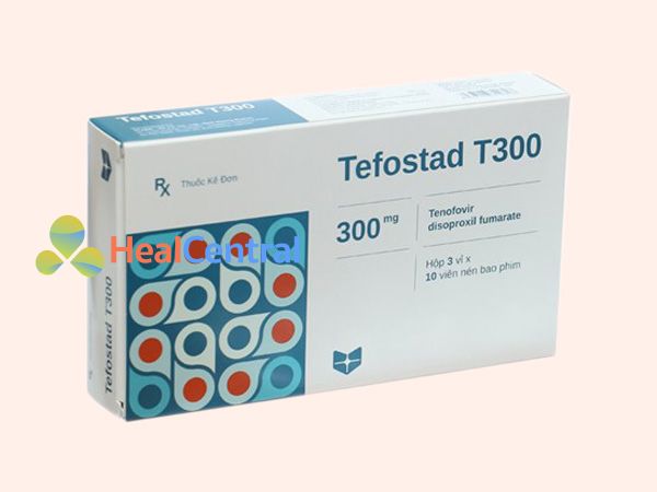 Tefostad T300 bào chế dưới dạn viên nén bao phim