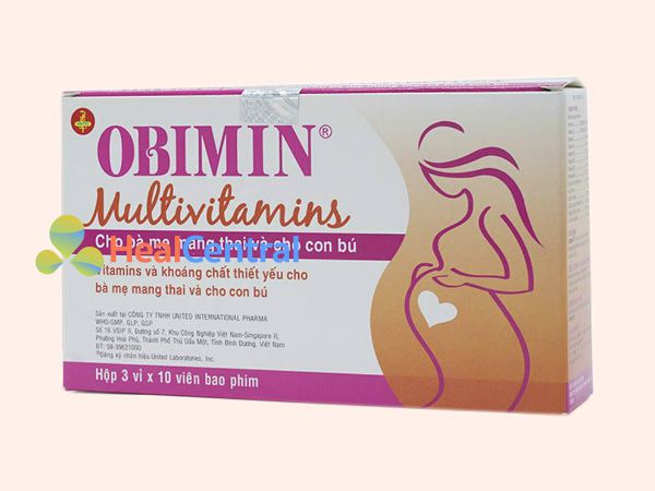 Obimin – Cung cấp dưỡng chất trong quá trình mang thai