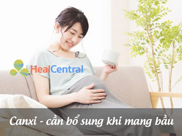 Canxi - cần thiết khi mang thai