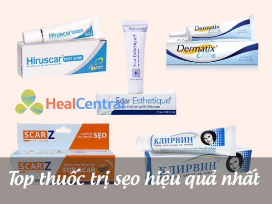 Top thuốc trị sẹo hiệu quả nhất