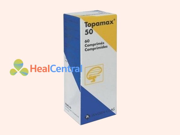 Hình ảnh hộp thuốc Topamax 50mg 