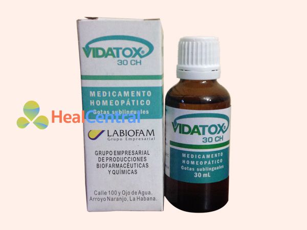 Vidatox được bào chế từ nọc độc bọ cạp xanh