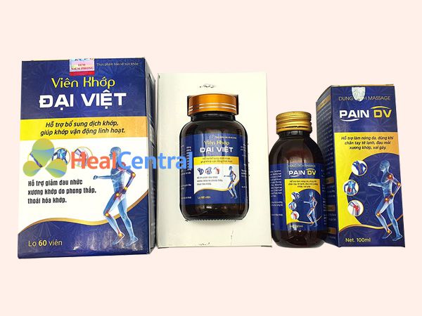 Viên khớp Đại Việt bào chế từ các thành phần thảo dược