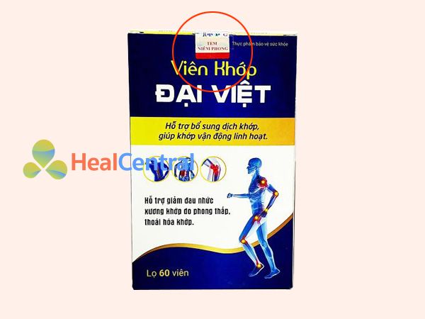 Tem chống giả của Viên khớp Đại Việt