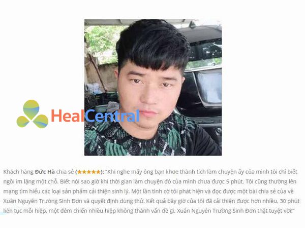 Review từ người dùng về Xuân Nguyên Trường Sinh Đơn