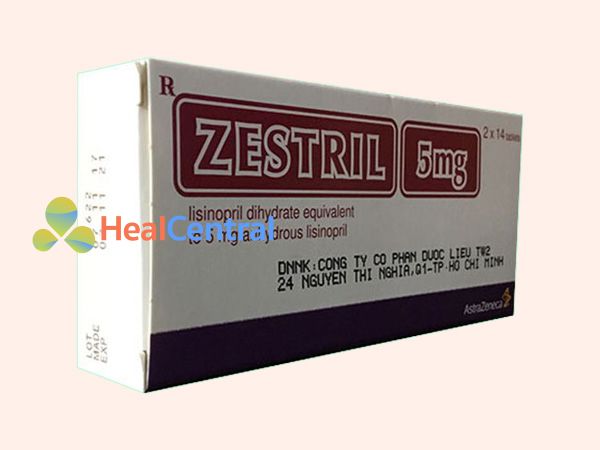 Thuốc Zestril 5mg - điều trị cho bệnh nhân suy tim ứ huyết