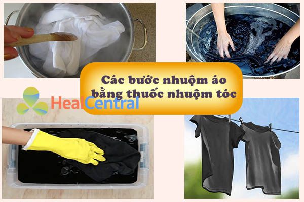 Bạn có thể nhuộm quần áo bằng thuốc nhuộm tóc tại nhà