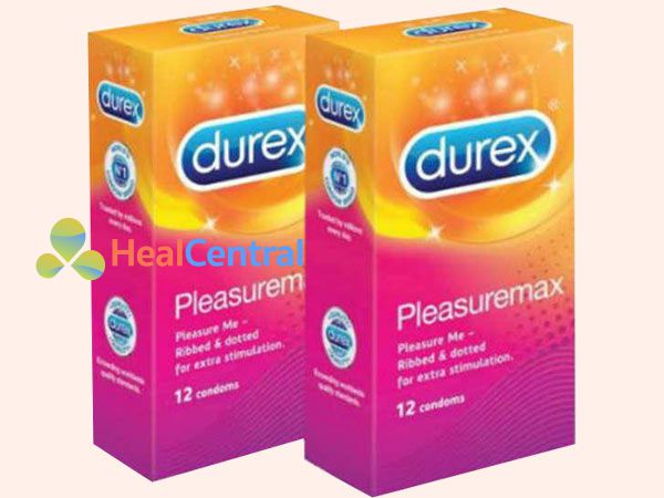 Bao cao su gai li ti Durex Pleasuremax