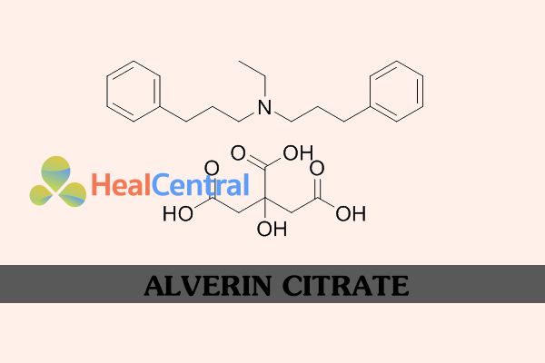 Công thức hóa học của Alverin Citrate