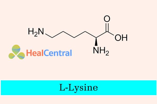 Công thức hóa học của L - Lysine