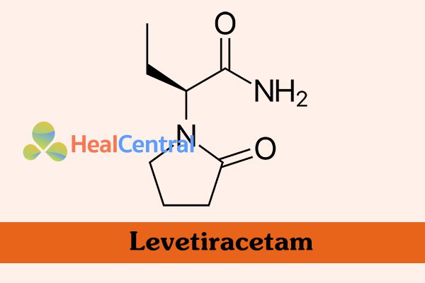 Công thức hóa học của Levetiracetam