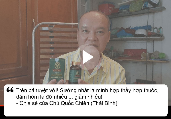 Bệnh nhân Chiến chia sẻ về dạ dày Đinh Hoàng