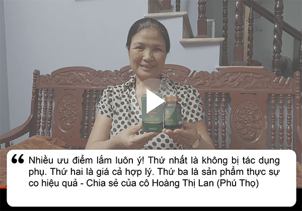 Bệnh nhân Lan chia sẻ về dạ dày Đinh Hoàng