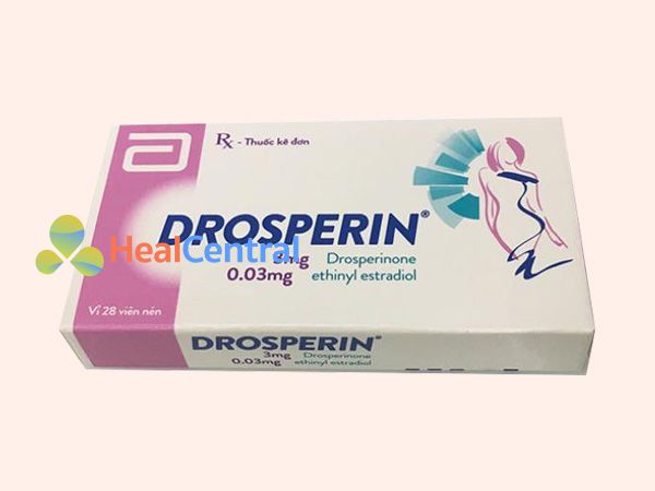 Thuốc tránh thai Drosperin bào chế dưới dạng viên nén