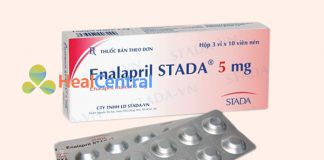 Enalapril 5mg Stada giúp điều tị tăng huyết áp