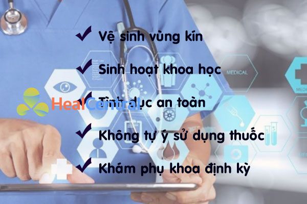 Lời khuyên của chuyên gia cho tình trạng rối loạn khí hư